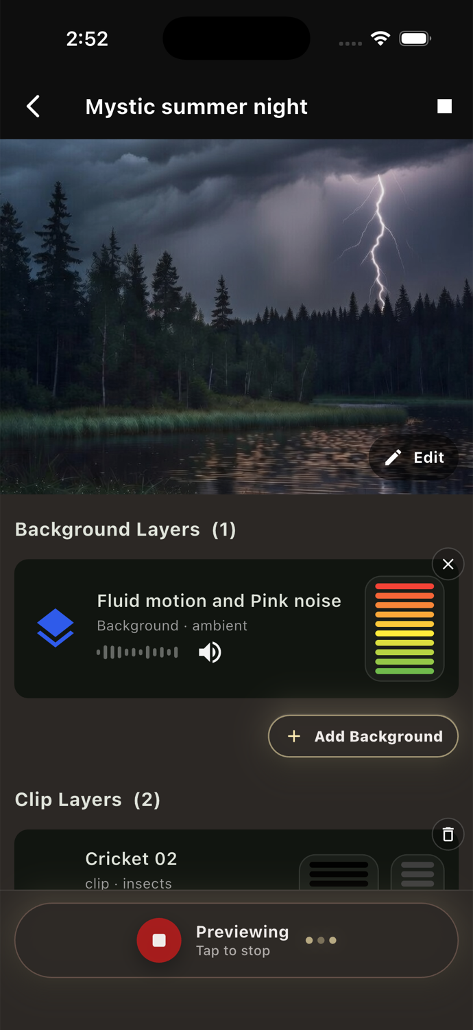 MyScapes layer mixer