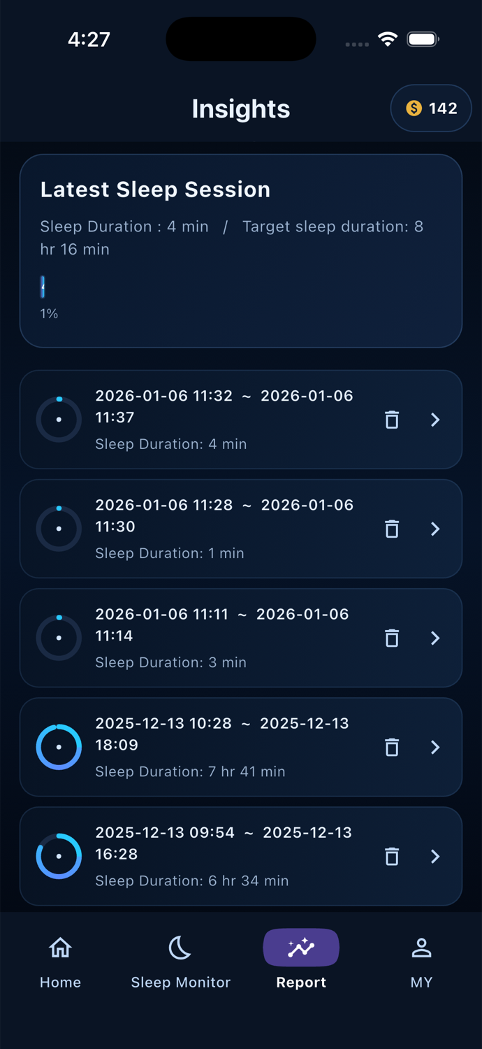SleepFit Insights